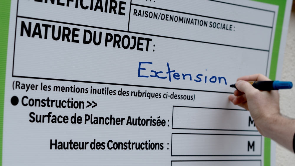 Permis de construire extension